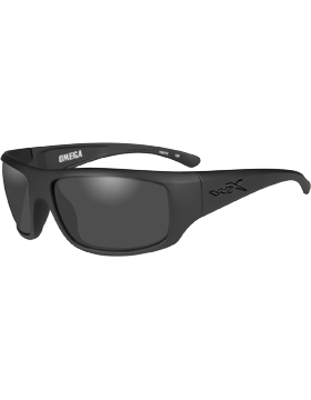 WX Omega Black Ops Glasses with Smoke Gray Lenses