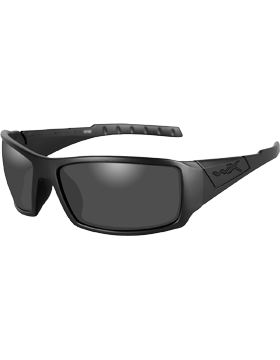 WX Twisted Black Ops Glasses with Smoke Gray Lenses