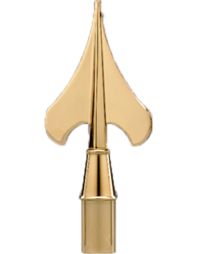 8-1/4 inch Army Spear Brass