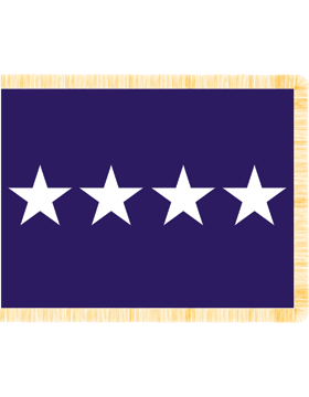 USAF General Flag Pole Hem 4 Star