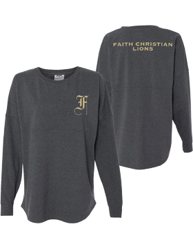 Faith Christian Lions J. America Game Day Long Sleeve Jersey 8229