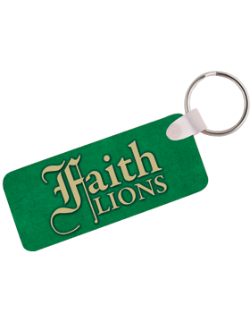 Faith Lions Key Tag 2 Sided