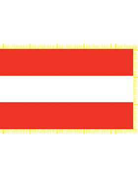 Indoor Flag Austria (4) 4'x6' With Fringe