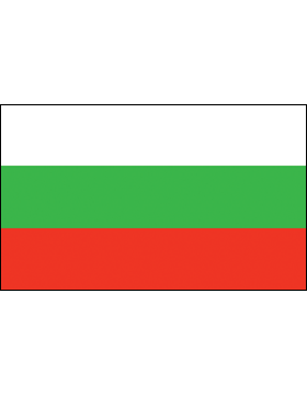 Indoor Flag Bulgaria (3) 4'x6' No Fringe