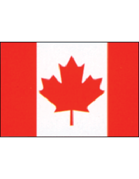 Indoor Flag Canada (1) 3'x5' No Fringe