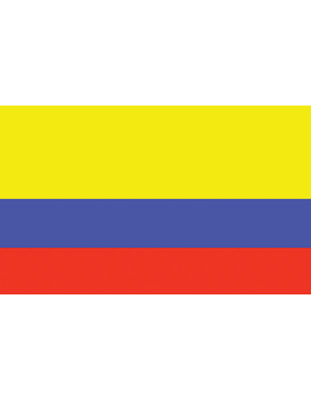 Indoor Flag Colombia (1) 3'x5' No Fringe