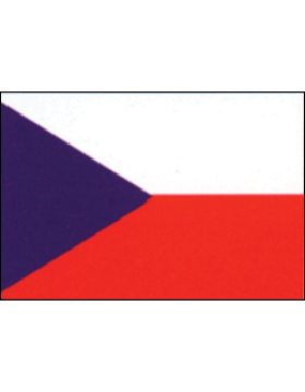 Indoor Flag Czech Republic (1) 3'x5' No Fringe
