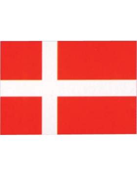 Indoor Flag Denmark (1) 3'x5' No Fringe