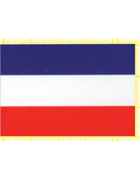 Indoor Flag Yugoslavia (2) 3'x5' With Fringe