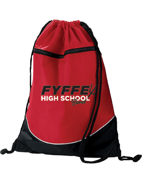Fyffe Red Devil Marching Band Drawstring Backpack
