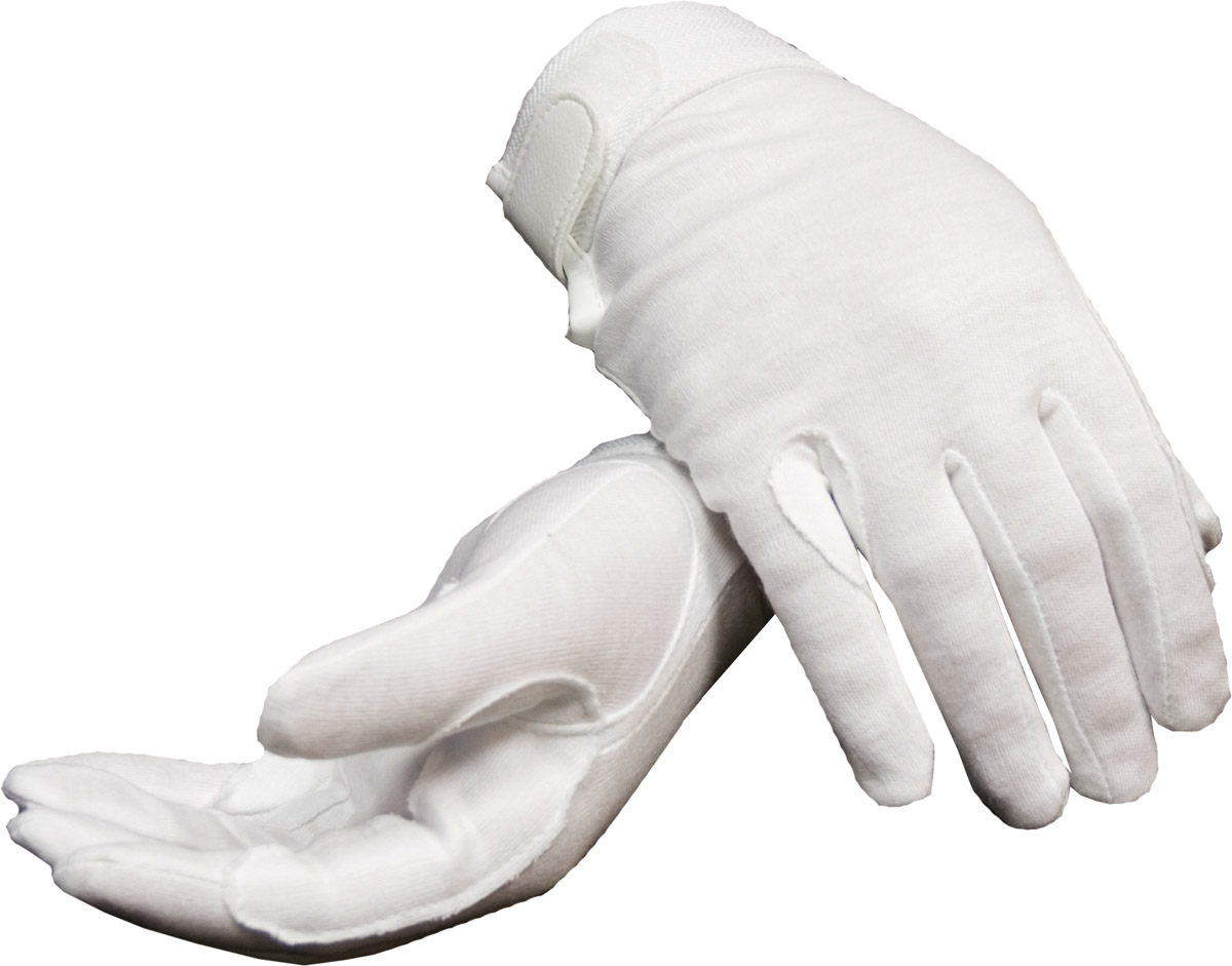 white-deluxe-cotton-gloves-with-fastener-military