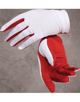 Flash Gloves (G-302H) Red and White