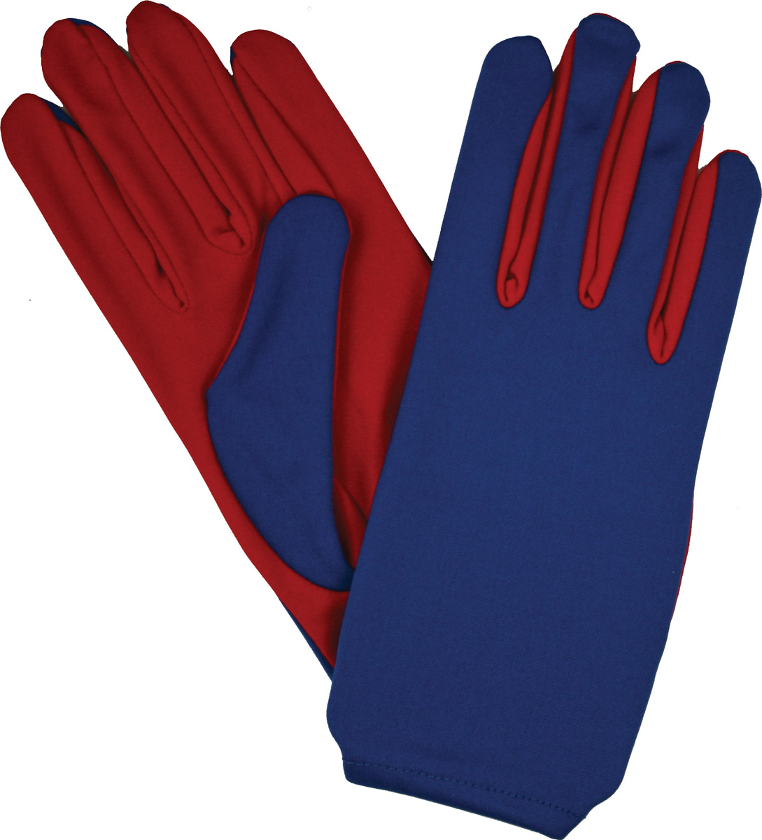 Flash Gloves (G-303L) Royal Blue and Red Palm