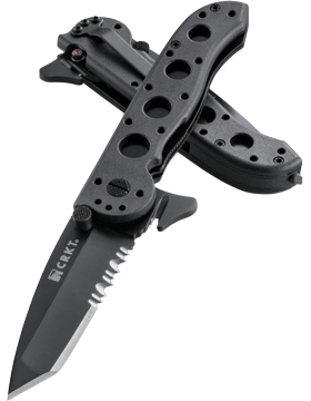 CRKT M16-14 Nylon Law Enf Tanto Triple-Point Serrations