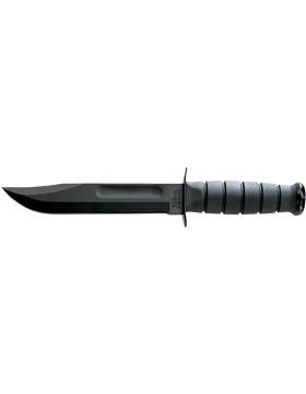 Fighting-Utility Full Size Black Ka-Bar Knife KNF-KB-1211 Leather Sheath