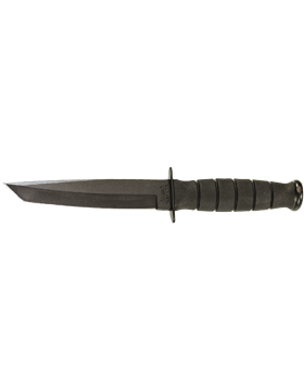 KNF-KB/1254 Short Tanto Black Ka-Bar Knife Leather Sheath