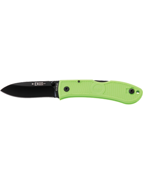 Zombie Green Dozier Folding Hunter Straight Edge Ka-Bar Knife KNF-KB-4062ZG
