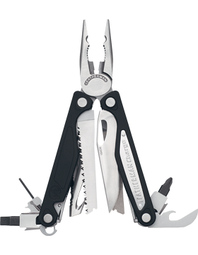 Charge ALX Leatherman, SS with Leather Sheath