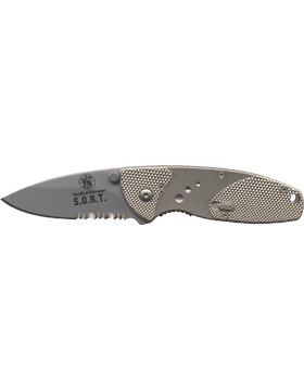 Silver Assisted Smith & Wesson Serrated Knife KNF-SW-SWSORTS