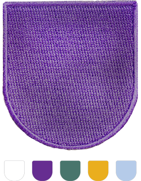 Insigne de béret de commandant du Corps des couleurs des Chevaliers de Colomb/écusson facultatif