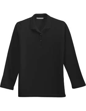 Port Authority-Ladies Long Sleeve Silk Touch Polo L500LS-203