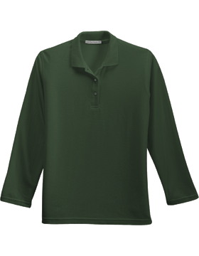 Port Authority-Ladies Long Sleeve Silk Touch Polo L500LS-580