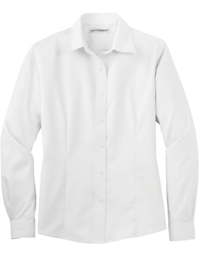 Port Authority® Ladies Long Sleeve Non-Iron Twill Shirt L638