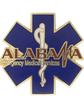 Alabama EMS Medical Design Lapel Pin