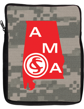 iPad Sleeve, Alabama Military Academy, 10in 1 Sided