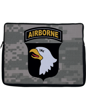 Laptop Sleeve 101st Airborne Division with Tab on Camo