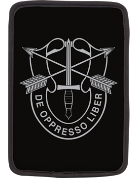 Kindle Sleeve Special Forces Crest Black 1 Sided