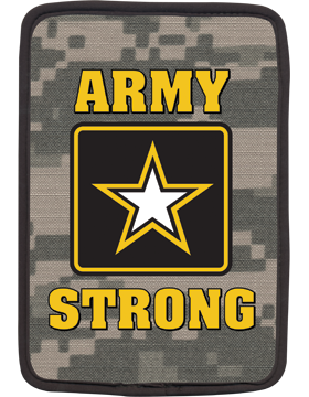 Kindle Sleeve Army Strong with Army Star Camo 1 Sided