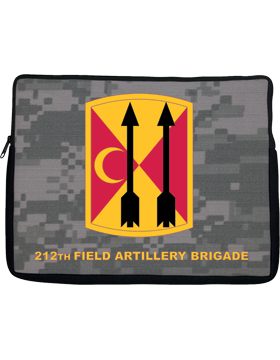 Laptop Sleeve 212th Field Artillery Brigade on ACU
