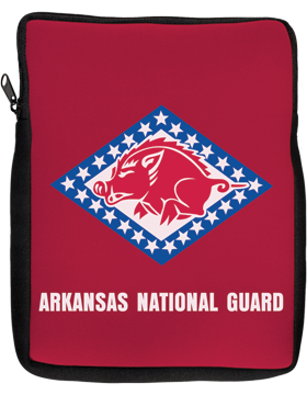 iPad Sleeve Arkansas National Guard 1 Sided