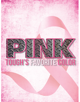 Motivational Gloss Poster Pink Tough's Favorite Color
