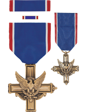 Army Distinguished Service Cross Medal Box Set with Lapel Pin and Mini Medal