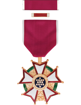 Legion of Merit Medal Box Set with Lapel Pin