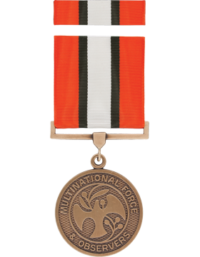 Multi-National Forces Medal Box Set without Lapel Pin