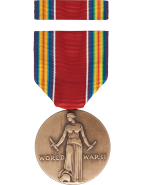 Victory World War II Medal Box Set without Lapel Pin