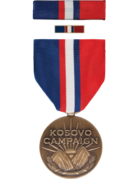 Kosovo Medal Box Set with Lapel Pin