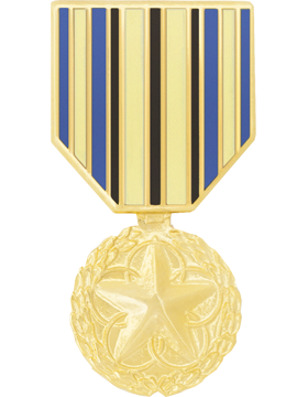 Military Outstanding Volunteer Service Medal Hat Pin