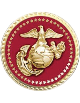 Presidential Series Marine Corps Lapel Pin Style 2 | US Military