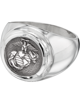 US Marine Corps Classic Signet Ring Style 4 | US Military