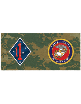 1 Marine Regt, Woodland with USMC Seal
