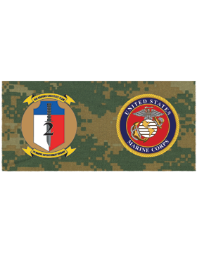 2 Marine Exped Bde, Woodland with USMC Seal