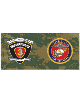 3 Marine Regt, Woodland with USMC Seal