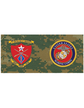 5 Marine Regt, Woodland with USMC Seal
