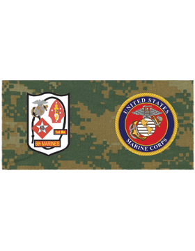 6 Marine Regt, Woodland with USMC Seal