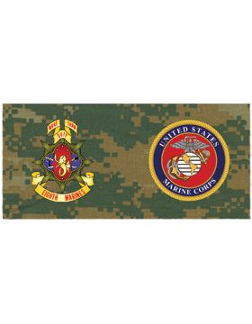 8 Marine Regt, Woodland with USMC Seal