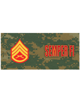 Marine Corps, Staff Sergeant, Woodland with Semper Fi
